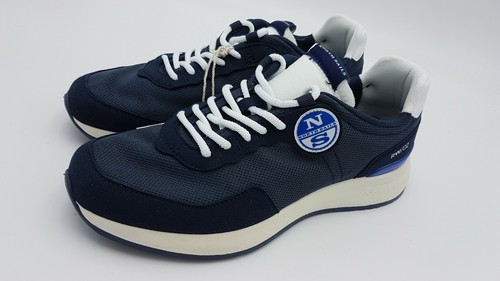 Scarpe uomo sneakers NORTH SAILS RW-02-Essential 003 005 blu rosso | eBay