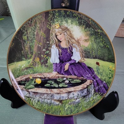 Kaiser Porcelain Plate 1983 The Frog King Gerda Neubacher Fairy Tale Plate