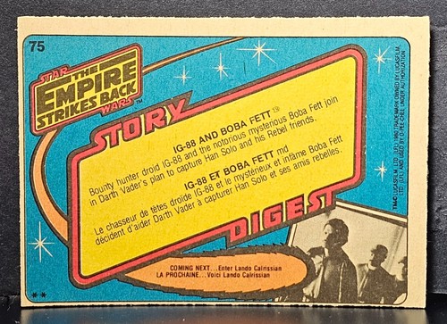 1980 O-Pee-Chee STAR WARS The Empire Strikes Back - You Pick! - Picture 37 of 359