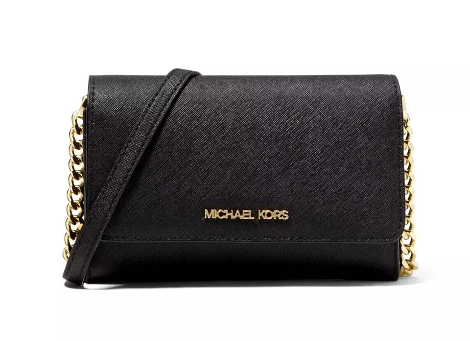 MICHAEL KORS Tasche JET SET TRAVEL MD MF PHONE XBody schwarz Portemonnaie - Bild 2 von 4