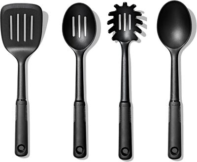 Good Grips 4-Piece Nylon Tool Set, 2.3 | Black