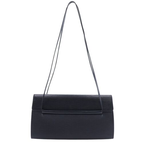 LOUIS VUITTON Dinar Shoulder Bag M52022 Noir black Epi Leather Women
