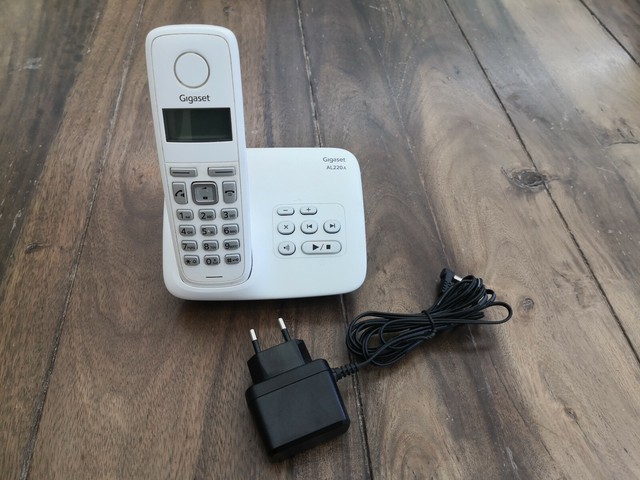gigaset wei� mit anrufbeantworter