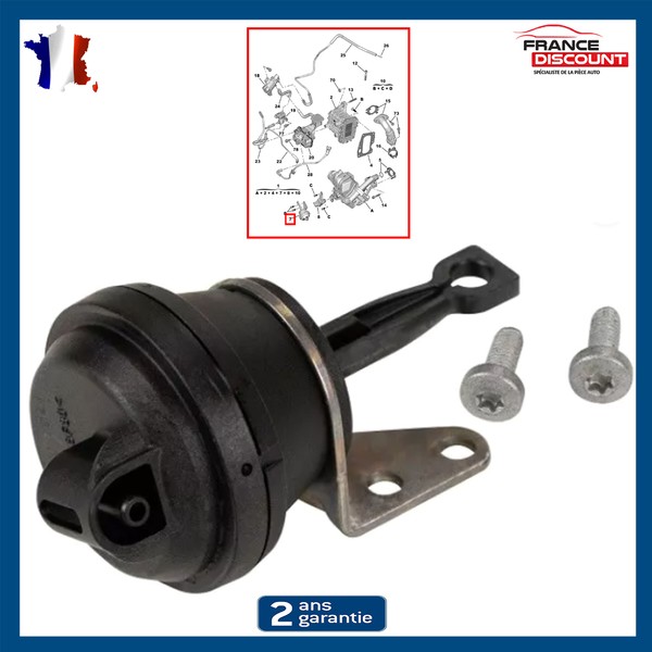 Partsline EGR Unterdruckventil FüR Jumper II Jumpy III 2.0 Bluehdi 9800110380-image
