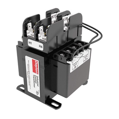 DAYTON 31EH85 Control Transformer,75VA,4.02 In. H 31EH85