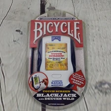 Bicycle Blackjack Deuces Wild Handheld Touch Screen New electronic game 30459