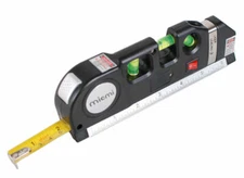 Multipurpose Vertical Horizon Measure Tape Aligner Laser line,Laser Level Ruler