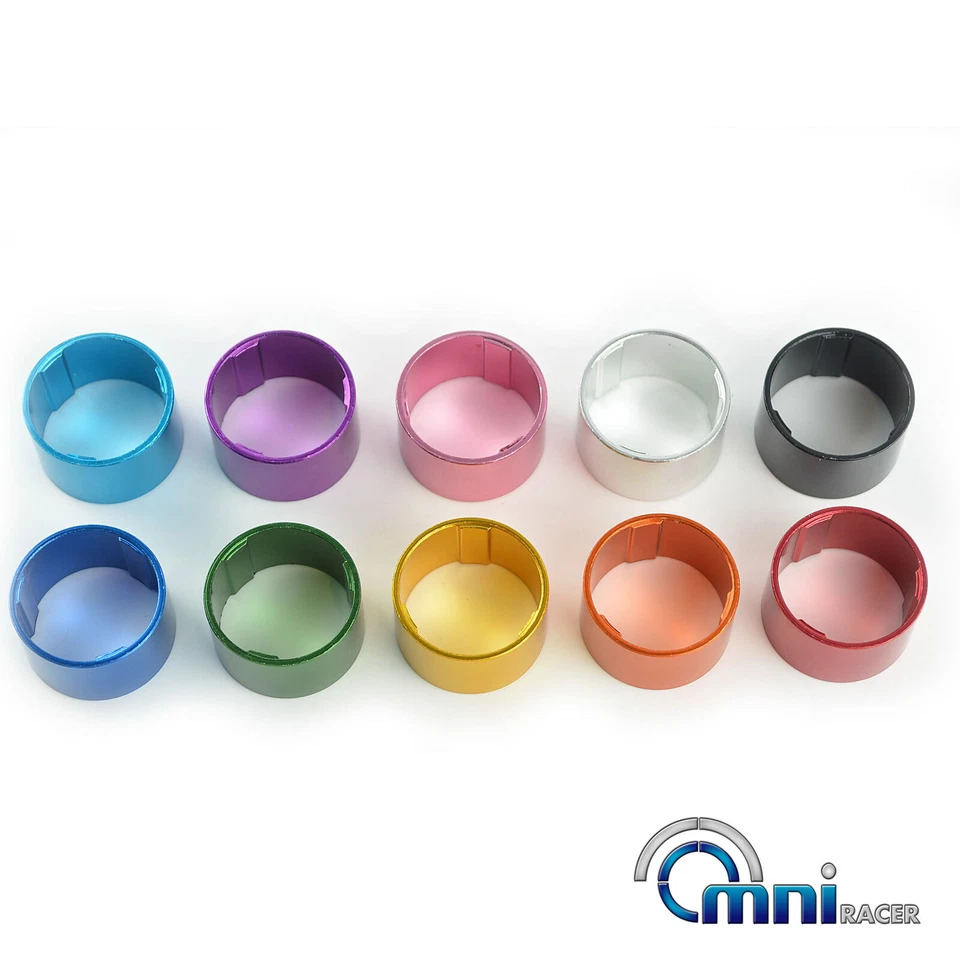 Juego espaciador de auriculares de aleación 1-1/8" OMNI Racer WORLDS LIGHTEST: 2,3,5,10,15,20 mm Foto 2 de 3