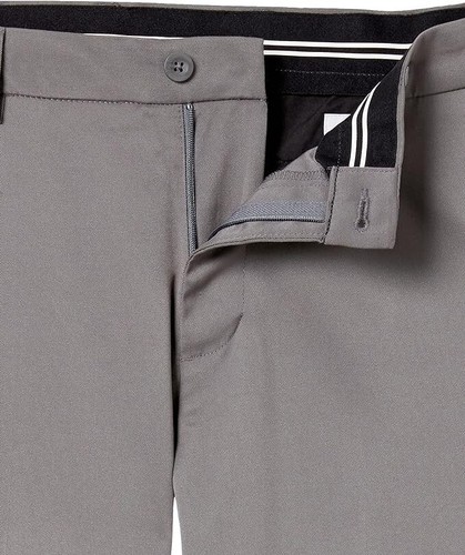Vestido de golf Amazon Essentials para hombre de ajuste clásico elástico gris - Imagen 5 de 6