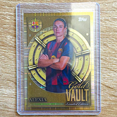 Topps FC Barcelona Femení Alexia Gold Vault Limited Edition #GV-2 2025