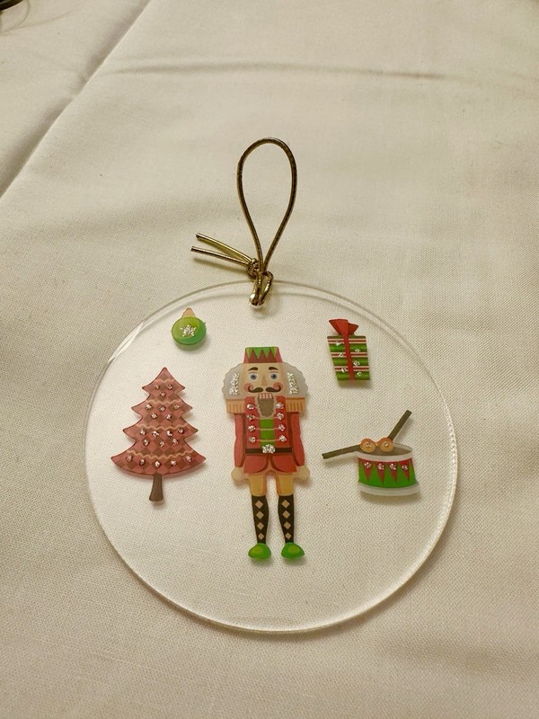 Soldier Nutcracker  Red Tree Present Ornament New