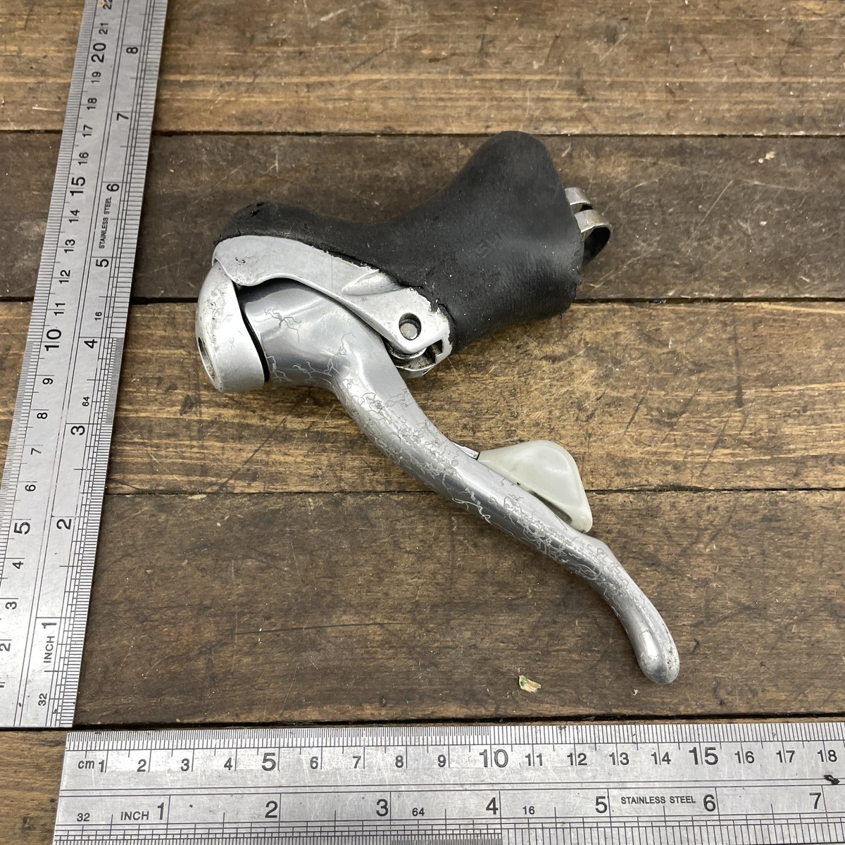 自転車 コンポーネントセット アルミ製 Shimano RX100 STI Vintage Shimano RX100 ST-A550 Left Shifter Road Bike STI Parts