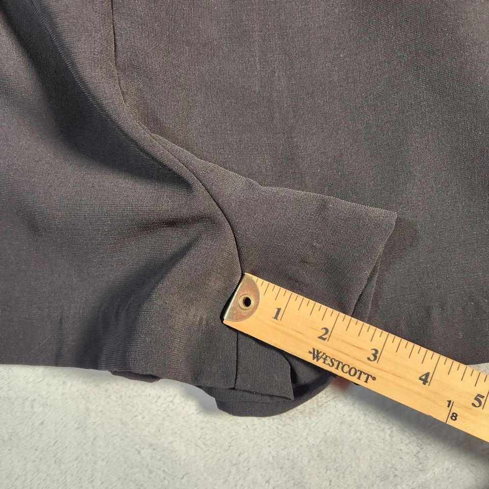 FOREVER 21 Playsuit Dress Small Black Babydoll Y2K Open Back Lace Wednesday Goth - Image 2 of 4