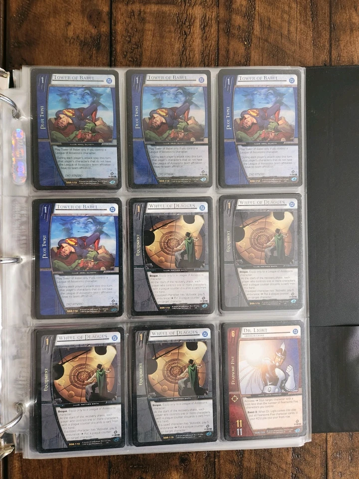 2004 vs System DC Origins Colección Completa Juego Completo De Cada Carta Foto 4 de 4