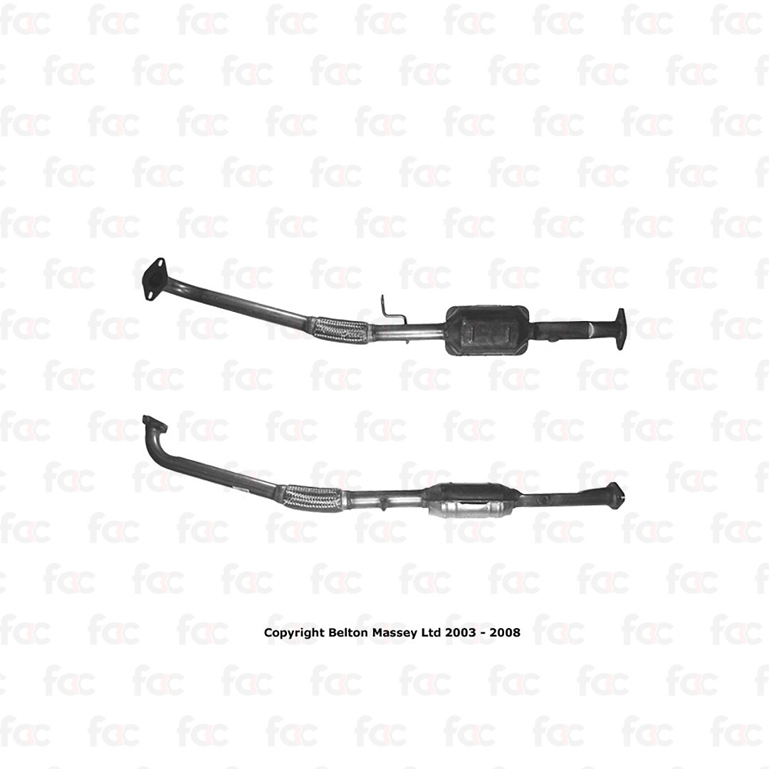 Petrol Catalytic Converter For MG ZR 1.4 02-06, Rover 25 1.6 02-05 Euro 3