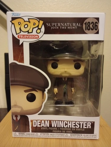 Funko Pop! Vinyl: Supernatural - Dean Winchester #1836 *DAMAGED BOX*
