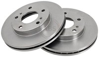 2X A.B.S. Bremsscheibe 16497 FüR HC Serena Vanette Nissan C23 23 Cargo VAN Bus