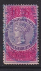 NSW SCARCE 1870s 10/- SHILLING Red Lilac STAMP DUTY LONG TYPE  USED (SC27)