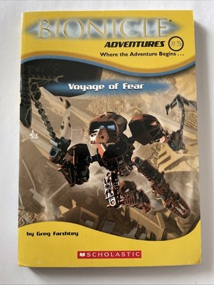 Bionicle Adventures #5 Voyage Of Fear By Greg Farshtey NEW Paperback First Print