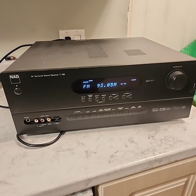 NAD T763 A/V Surround Sound Receiver Tested! No Remote