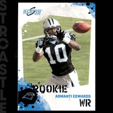 Armanti Edwards 2010 Score Rookie #320 Carolina Panthers 🏈 Football Card (RC)