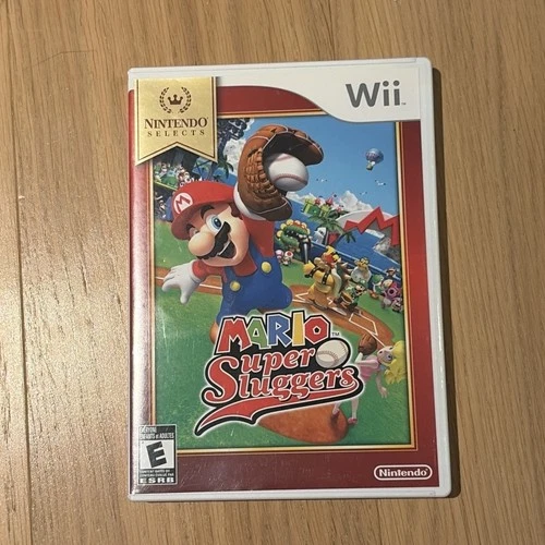 Nintendo Mario Super Sluggers Nintendo Wii Nintendo Selects CIB Case Manual Disc