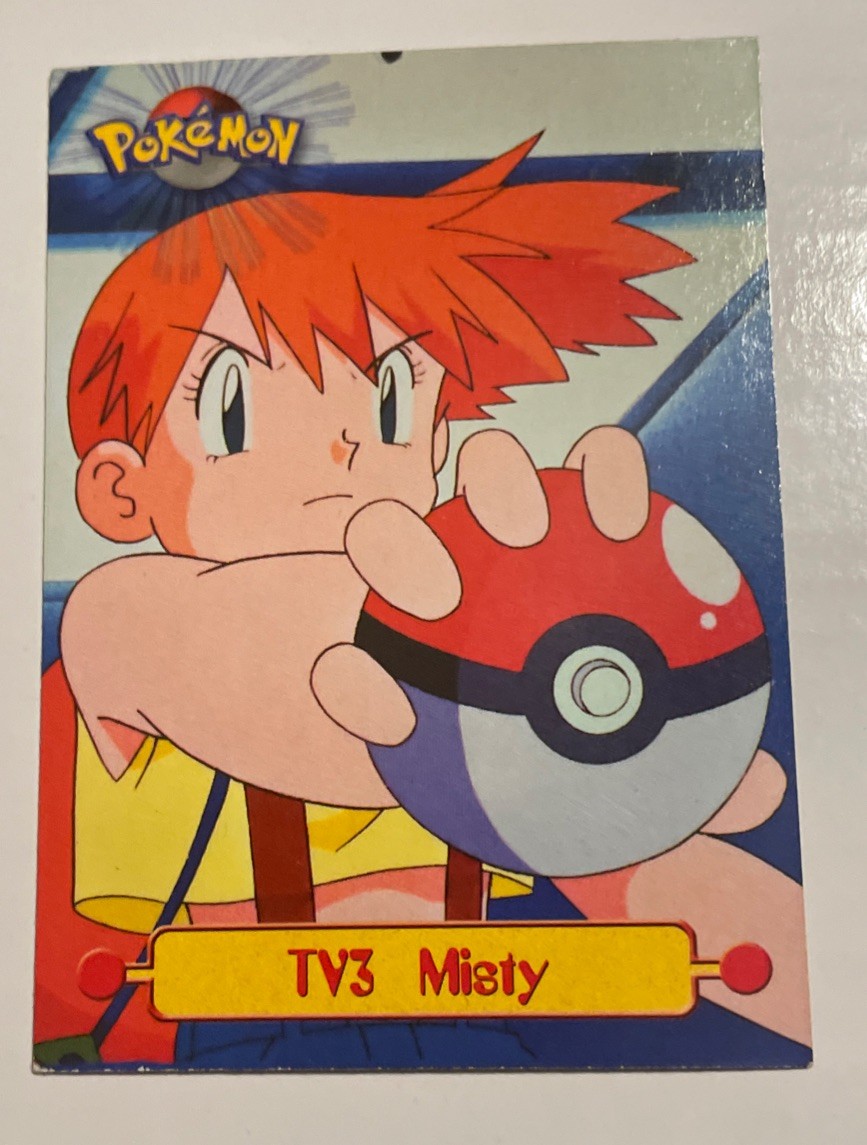 Topps Misty TV3 Series 1 Pokemon Animation Edition Card 1999