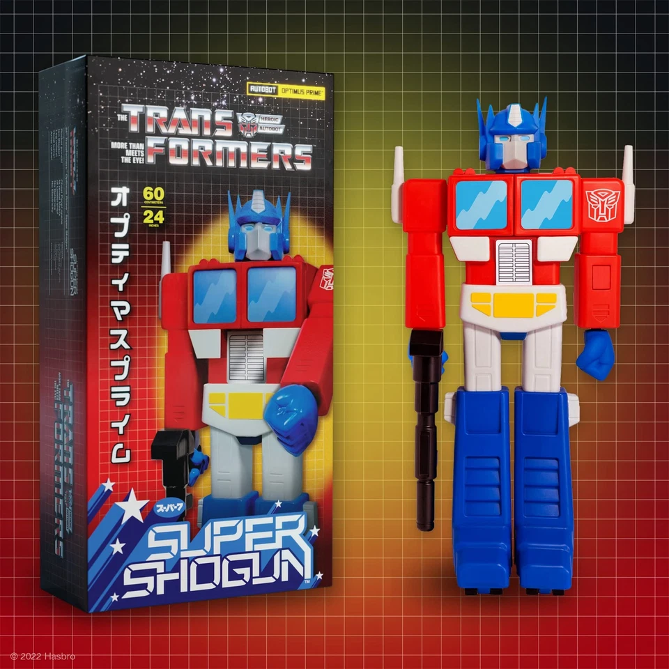 Transformers Super Shogun Optimus Prime 24" Figura De Acción SUPER 7 - Imagen 2 de 4