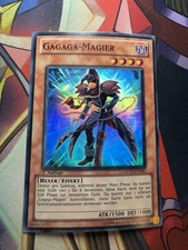 Yugioh! Gagaga-Magier Super Rare - GENF-DE001 1. Auflage - Deutsch