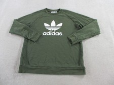 Adidas Sweater Mens Large Trefoil Crewneck Pullover DM7834 Casual 2018