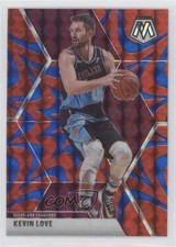 2019-20 Panini Mosaic Reactive Blue Prizm Kevin Love #157 00jz