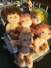 Vintage 5 1985 Hugga Bunch Precious Hugs 2 Huggins Hallmark 18 Doll Lot