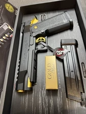 Tokyo Marui Hi Capa Gold Match Airsoft Gas Blowback Pistol