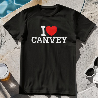 I Love (Heart) Canvey T-SHIRT London NY New York TOWIE Dr Feelgood Island Tee
