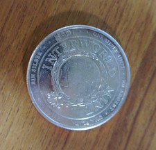 Interworld Mint 1 oz .999 Fine Silver Round – Universal Trading Unit 1974 RARE 97.50 per troy oz