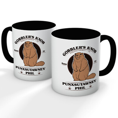 GROUNDHOG DAY GOBBLER'S KNOPF PUNXSUTAWNEY PHIL TASSE IN VERSCHIEDENEN FARBEN
