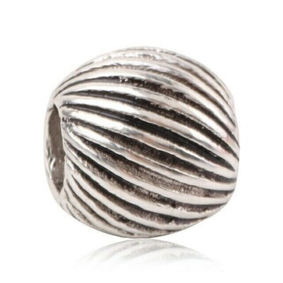 New Lines Charms European Beads Silver Bracelet Bangles Necklace DIY Jewelry