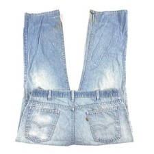 Vintage Levis For Men Fits 36x28 Distressed Grunge Blue Denim Jeans Orange Tab