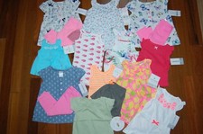 NWT Girls NB NEWBORN  3m 3 MONTHS HUGE Spring Summer 18 Piece Lot NB 3m