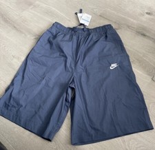 Nike Mens Oversized Woven Shorts Blue Size Medium BNWT Knee Length DM6917 491