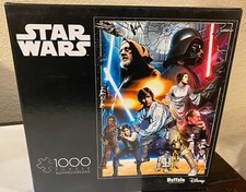 Buffalo Games Puzzles Star Wars A New Hope 1000 Piece Jigsaw Puzzle SEE PICS-