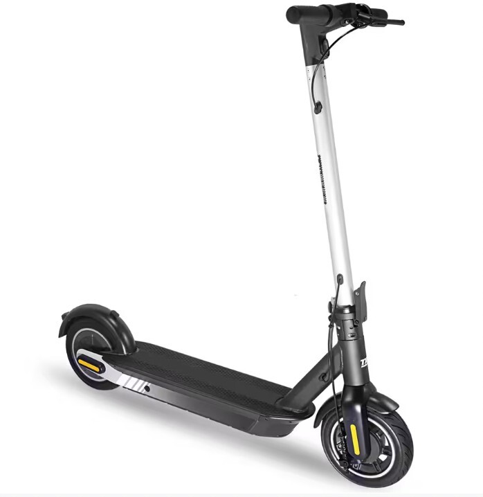 Trottinette électrique TX AS04 en alliage d'aluminium aéronautique et finition gris anthracite