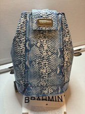 Brahmin Allie steel fountain Купить nwt brahmin allie sling backpack in steel fontaine  main image 4