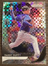 2020 Panini Prizm Danny Duffy #121 Power Plaid Parallel /75 K.C. Royals! #1664
