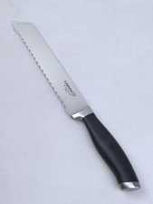 Calphalon CONTEMPORARY 8" BREAD Knife on FULL-FORGED Satin-Finished Blade, NEW