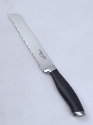 Calphalon CONTEMPORARY 8'' BREAD Knife on FULL-FORGED Satin-Finished Blade, NEW