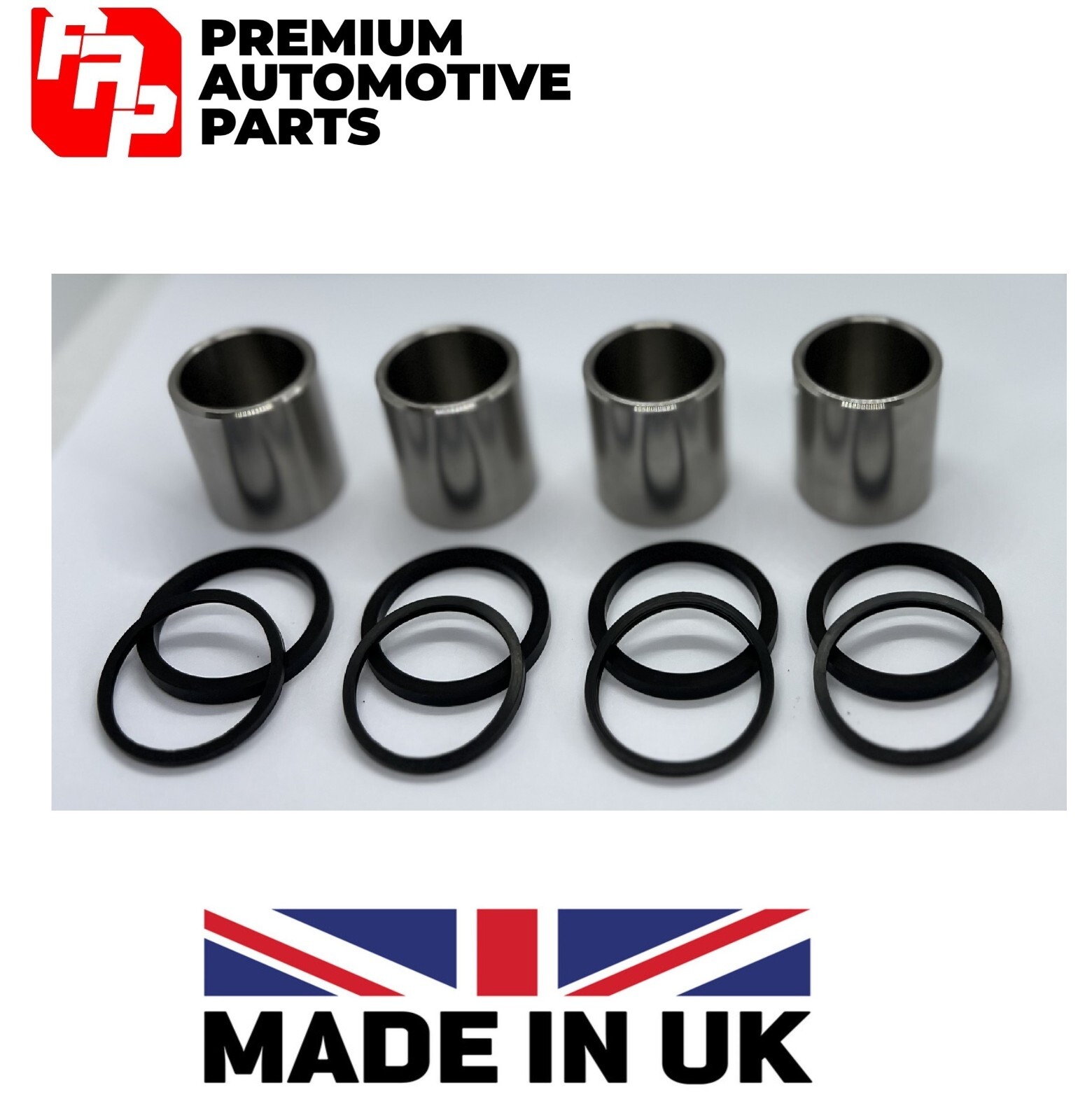 Triumph Thruxton 900 Front brake Stainless Piston & seal rebuild kit 2005