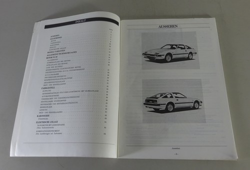 Manual De Taller / Boletín De Producto Nissan 300 ZX Tipo Z 31 Fecha 05/1984 - Imagen 2 de 3