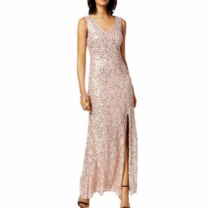 nightway rose gold dress