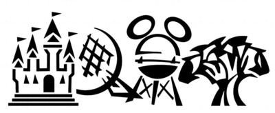 Custom Vinyl Decal Run Disney World Four Parks Sticker Castle Epcot Vacation